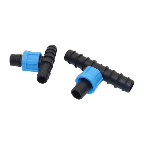 Dn16 Dn20 Barbed Reducing Tee Connector Garden Water Connector Micro