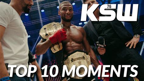 Ksw Najlepsze Akcje Gali Top Moments Youtube