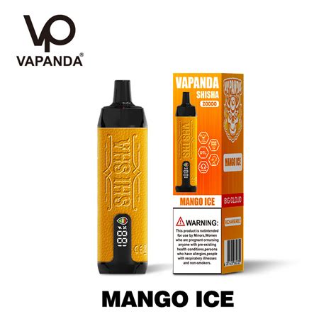 Vapanda Crystal 18000 15000 20000 Puffs Rechargeable Vapes Disposable