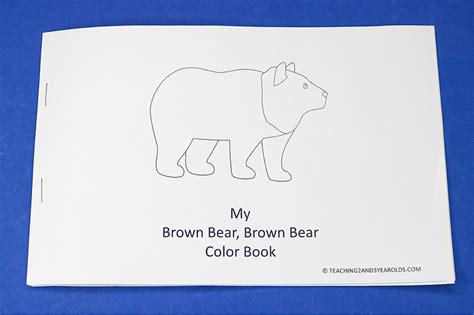 Brown Bear Brown Bear What Do You See Printable Mini Book