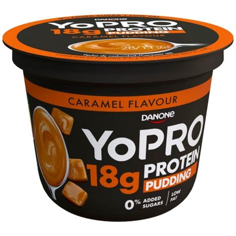 Pudding De Prote Nas Sabor Caramelo Sin Az Car A Adido Danone Yopro