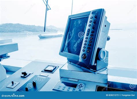 Cruise Control Room Equipment Stock Photo Image Of Button