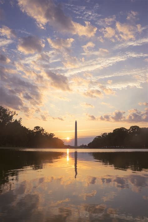 Sunrise at the Washington Monument