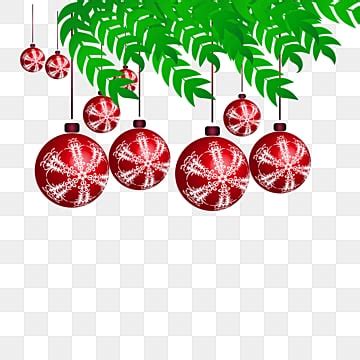 Christmas Decoration Balls PNG Transparent Christmas Ball Leaves