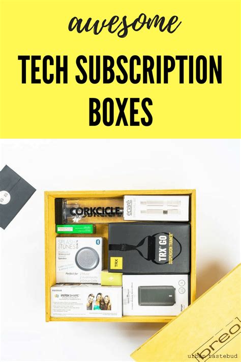 6 Best Tech Subscription Boxes Urban Tastebud