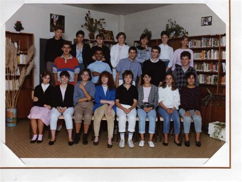 Photo De Classe 3e D De 1985 Collège Guillaume De Normandie Copains