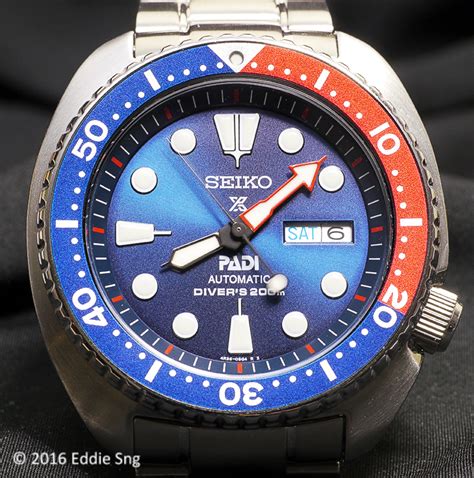 Tick Tock Forever Seiko Prospex Pepsi Turtle PADI Edition