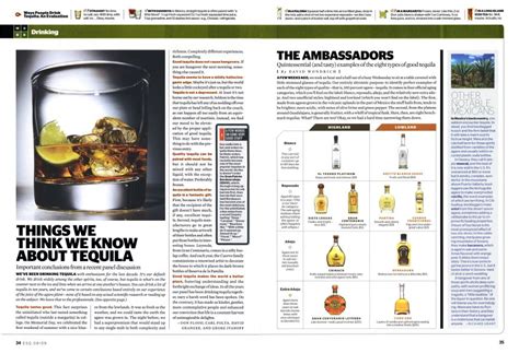 Things We Think We Know About Tequila | Esquire | AUGUST 2009