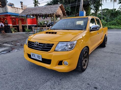 Lowered Toyota Hilux Vigo Modified - Phuket Thailand Dec 2019 Car ...