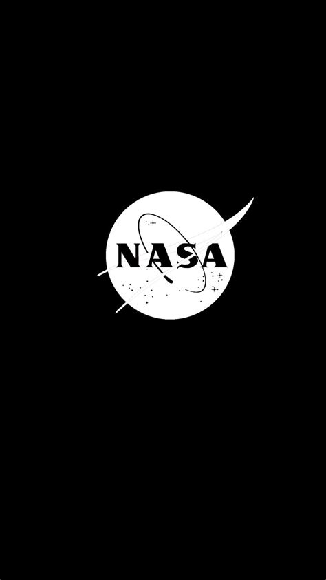 Nasa Black Blackw Space Usa White Hd Phone Wallpaper Peakpx