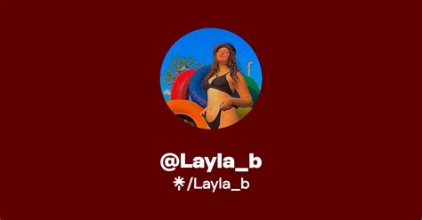 Layla B Instagram Tiktok Linktree