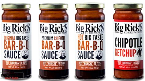 Big Rick S Sauce Carnivore S Meat Shop