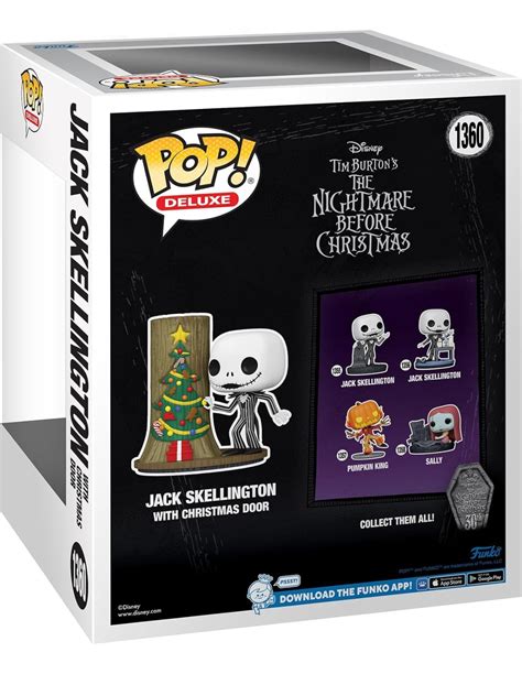 Figura Funko Pop Pesadilla Antes De Navidad Jack En Puerta Rbol De