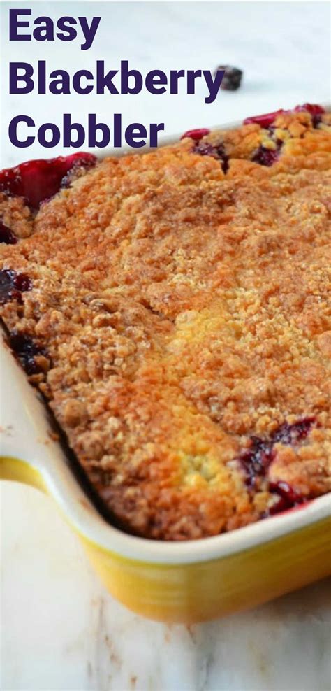 Blackberry Cobbler Artofit