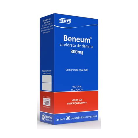 Para Que Serve O Remédio Beneum - Beneum 300Mg Com 30 Comprimido Revestido - TEUTO | Martins Atacado