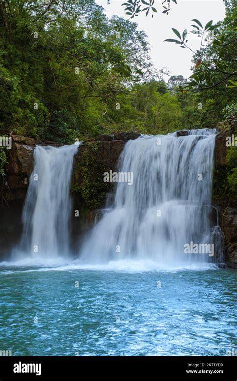 Waterfall at Koh Kood Island Thailand, Khlong Chao Waterfall Koh Kood ...