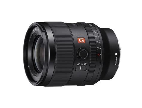 Sony Fe Mm F Full Frame Prime Wide Angle Mirrorless Lens Sel F Gm