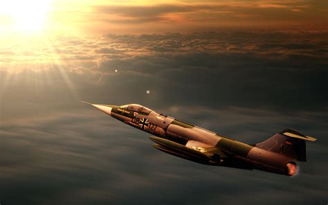 Lockheed F 104 Starfighter Full Hd Wallpaper And Background 2560x1600