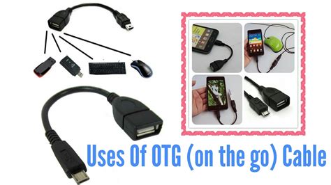 Use Of Otg Cable For Android Mobile By Multy Functional Youtube