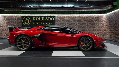 Lamborghini Red Car : The Essence of Luxury - Dourado Luxury Car