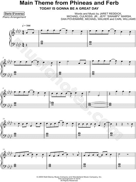 Phineas And Ferb Theme Song Chords Holdentex