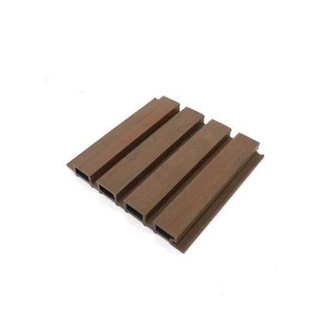 Lambrin Exterior Wood Plastic Composite Panel Fluted Wall Cladding Wpc