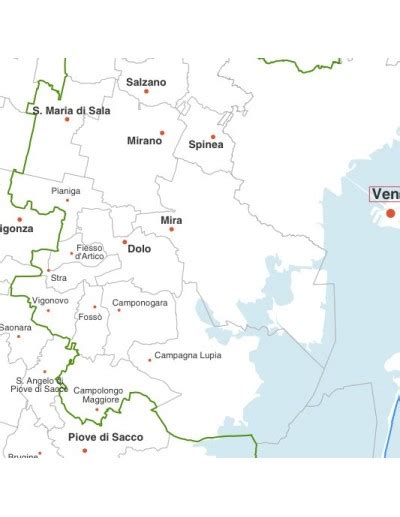 Mappa Dei Comuni Della Provincia Di Venezia Pdf