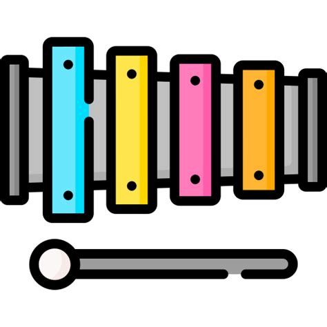 Xylophone Special Lineal Color Icon