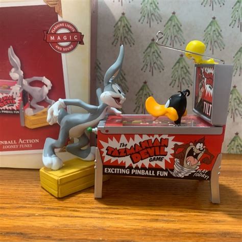 Hallmark Holiday Hallmark Keepsake Ornament Pinball Action