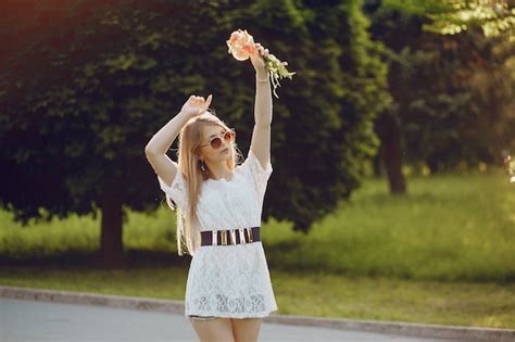 Free Photo | Girl in the park