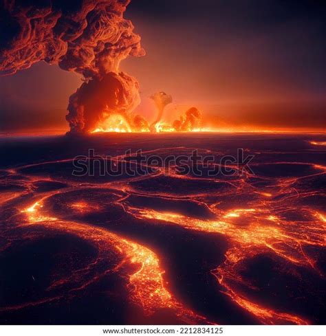 Consequence Nuclear Attack Explosion Atomic Bomb Stock Illustration ...