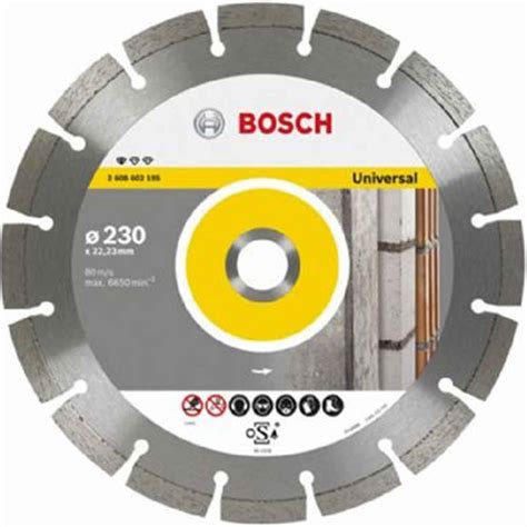 Discos Diamantado Universal Segmentado Pol Mm Bosch Mega