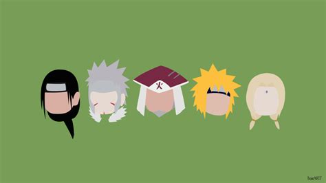 Minimalist Wallpaper - HOKAGE by agenFneptunus on DeviantArt | Naruto ...