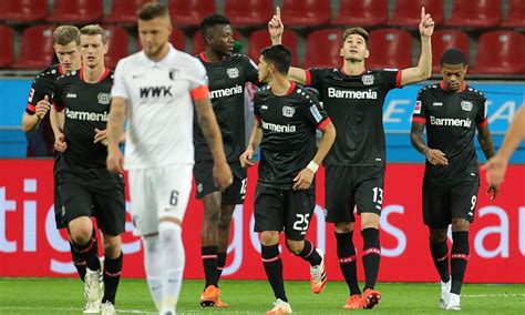 Bayer Leverkusen Vence Augsburgo E Segue Invicto Na Bundesliga