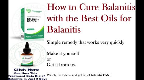 How To Cure Balanitis With The Best Oils For Balanitis Fresh Foreskin