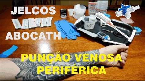 Como Fazer Uma Pun O Venosa Perif Rica Youtube