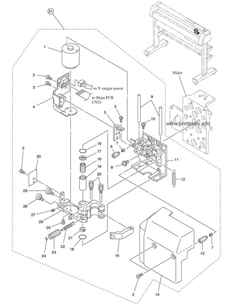 Parts Catalog > Mimaki > CG130EX > page 1