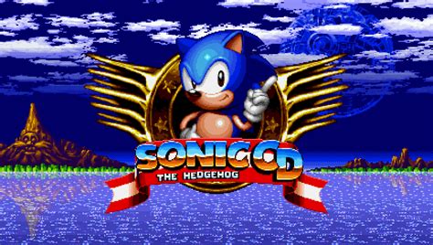 Artstation Maniafied Sonic Cd Title Screen