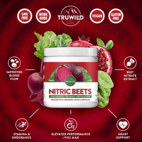 Beets Nitric Oxide Activating Pre Workout 90 Capsules 1 Unit Kroger