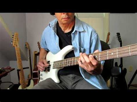 Lido Shuffle Boz Scaggs Bass Cover YouTube