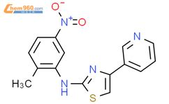 2 Thiazolamine N 2 Methyl 5 Nitrophenyl 4 3 Pyridinyl 1048007 94 8