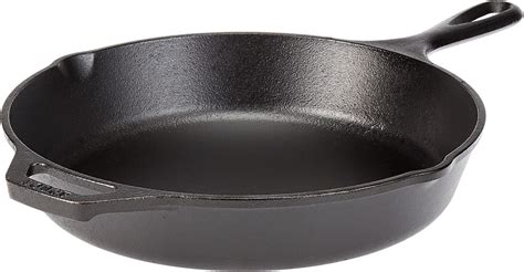 Amazon Lodge L10CF3 Cast Iron Covered Deep Skillet Pre Seasoned