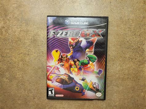 F Zero Gx Item Box And Manual Gamecube