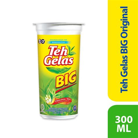 Jual Teh Gelas Minuman Teh Big Cup Original Tea Ml Indonesia Shopee