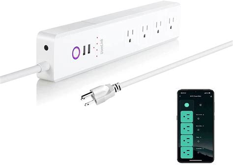 Amazon UseeLink Zigbee Power Strip 16A Zigbee Surge Protector