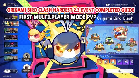 Hsr Origami Bird Clash Hardest Event All Challenge Completed Guide