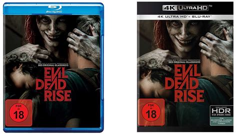 Evil Dead Rise Standard Varianten Auf K Uhd Blu Ray Dvd