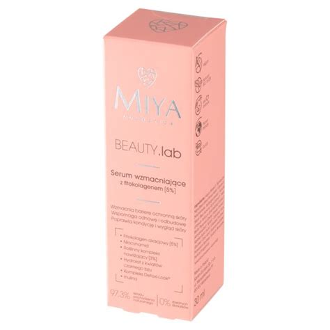 Miya Cosmetics Beauty Lab Serum Wzmacniaj Ce Z Fitokolagenem