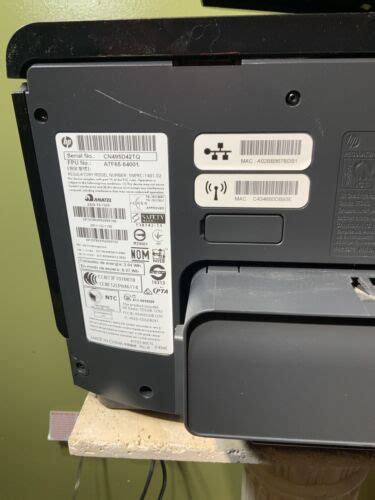 HP Officejet Pro 8620 Printer Error Printhead Missing Or Incorrectly