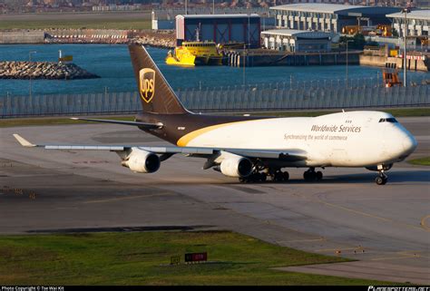 N570UP United Parcel Service UPS Boeing 747 44AF Photo By Tse Wai Kit